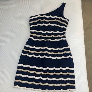 One Shoulder Lilly Pulitzer Dress